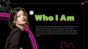 Who am I Template for PowerPoint & Google Slides