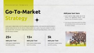 Tech startup pitch deck slide designs showing product overview, business model, and market opportunity in a modern layout slide 8