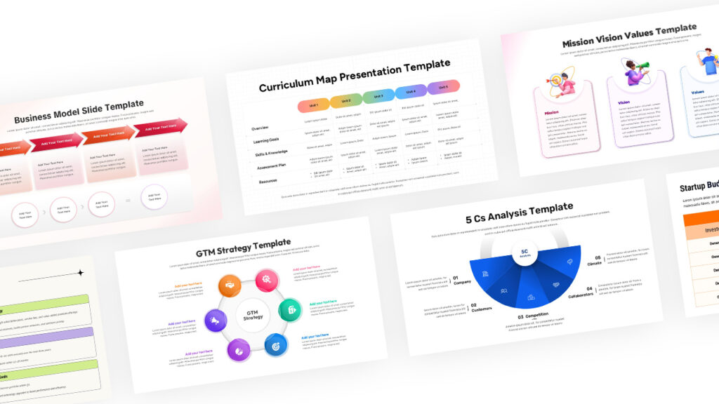 Business Presentation templates Collections 
