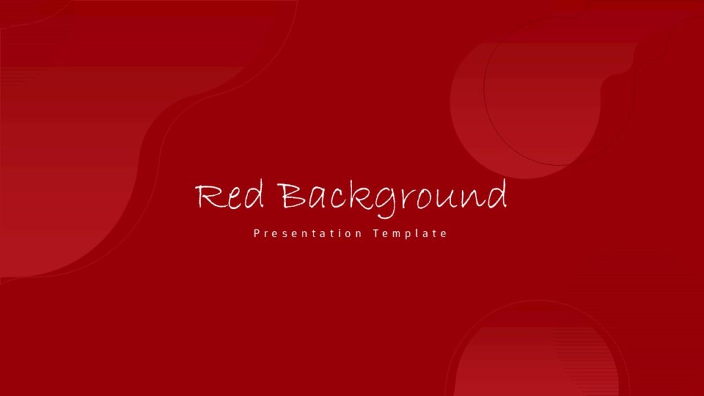 Abstract Red Background 
