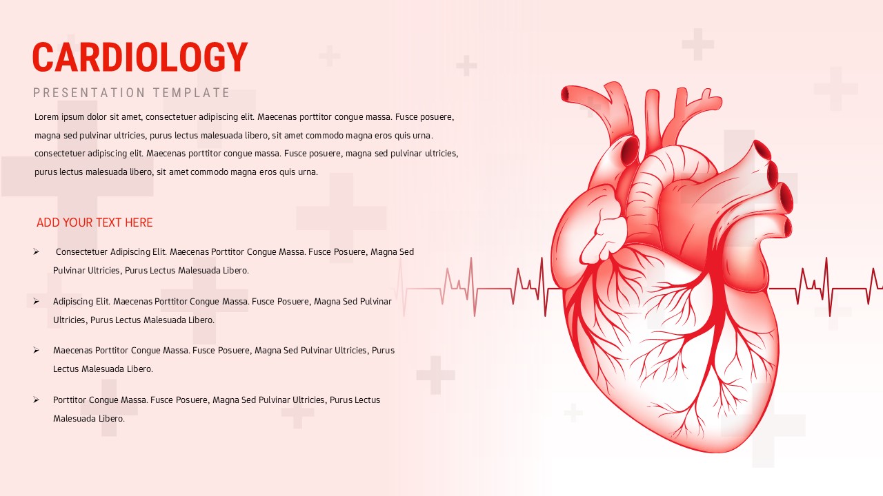 Cardiology Healthcare Presentation Template- SlidesDepot