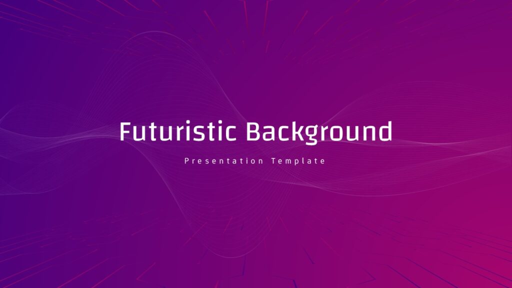 Futuristic Abstract Wave Background  image