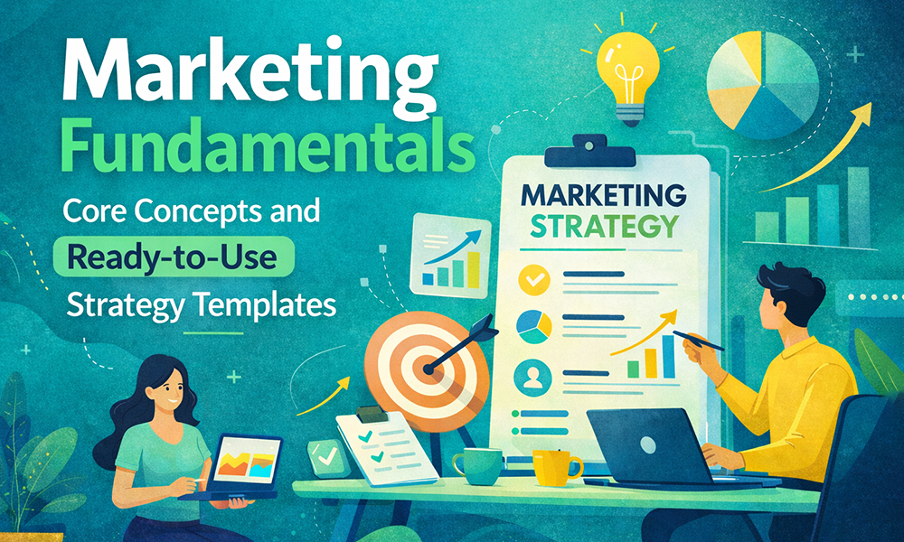 Marketing Fundamentals Core Concepts and Ready-to-Use Strategy Templates