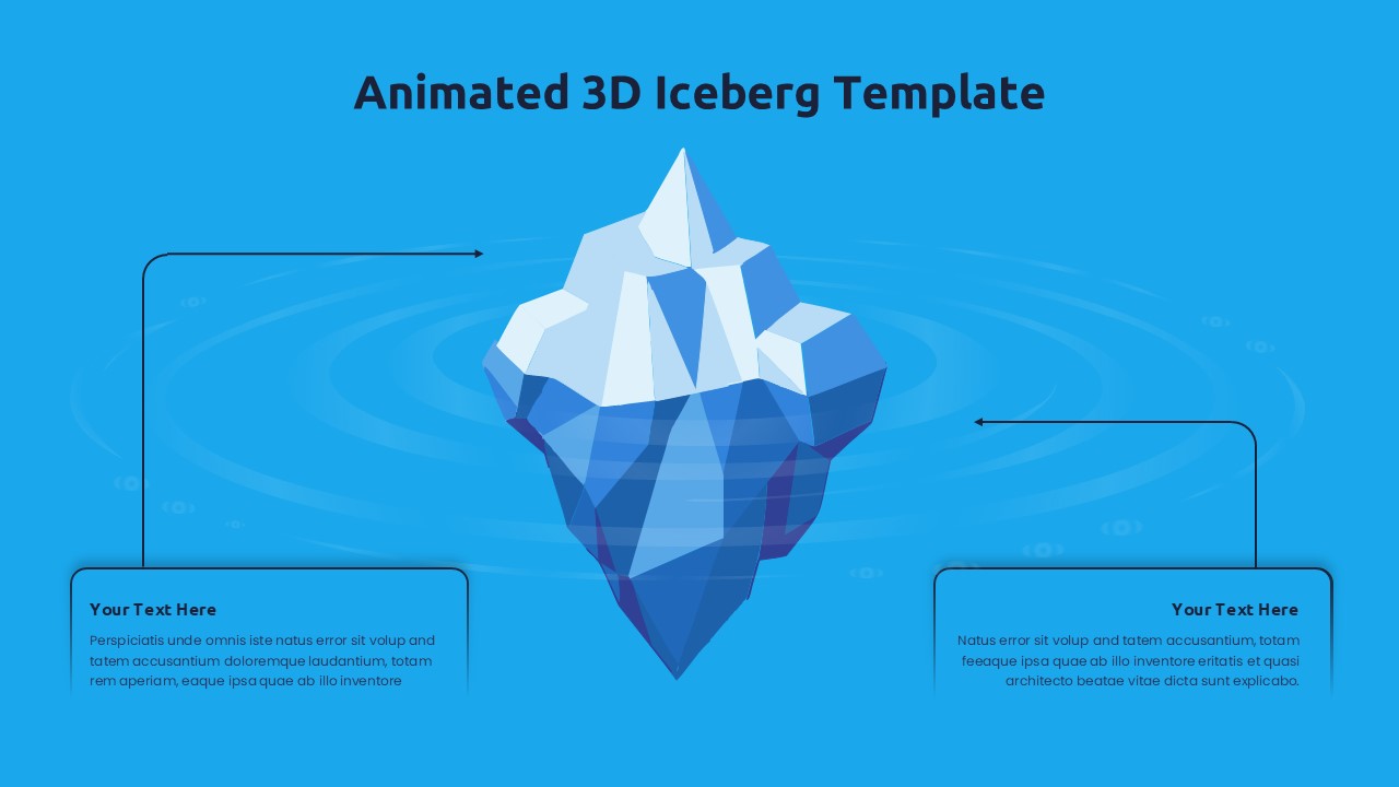 Animated 3D Iceberg for PowerPoint & Google Slides | SlidesDepot