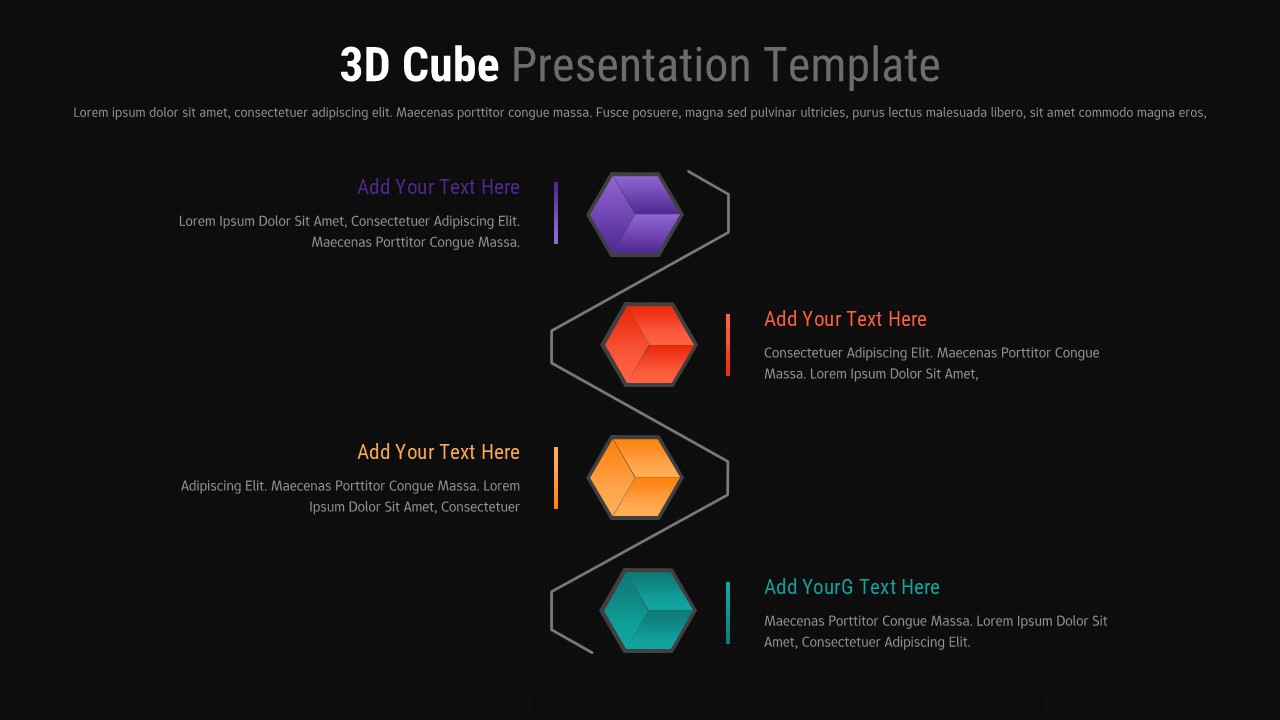 3D Cube Template for PowerPoint & Google Slides | SlidesDepot