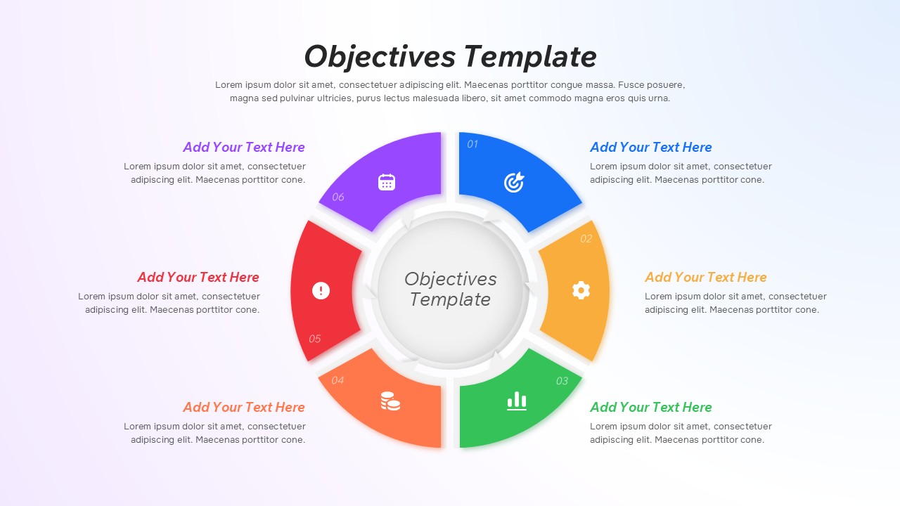 Objectives Template for PowerPoint & Google Slides | SlidesDepot