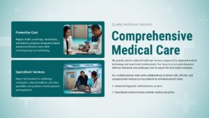 Doctor-patient consultation scene highlighting preventive care and specialized treatment approaches