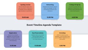 event timeline template - Event Timeline Template