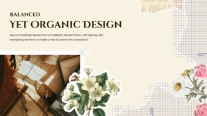 Light Academia Scrapbooking Aesthetic Template - Light Academia Scrapbook Layout Principles Powerpoint And Google Slides Templates